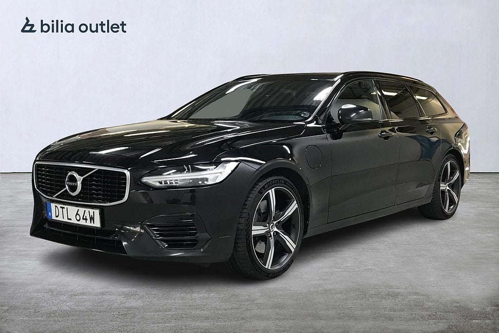 Volvo V90 T8 TE R-Design 390hk NaviPro Drag P-värm PDC Rattvärm