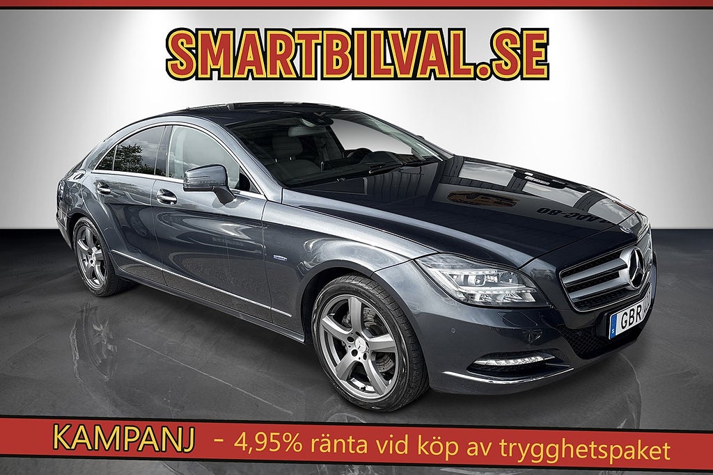 Mercedes-Benz CLS 350 BlueEFFICIENCY Aut Skinn Motorvärmare Toppskick