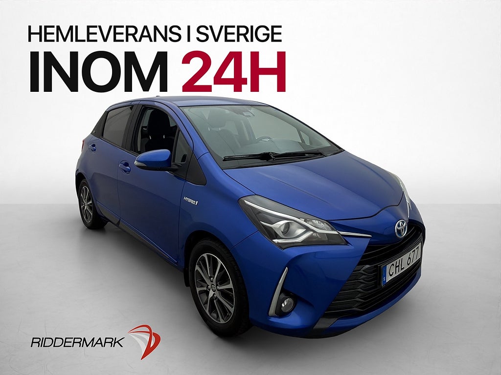 Toyota Yaris Hybrid Y20 Kamera  M&K Värmare 1 ÄGARE 101hk