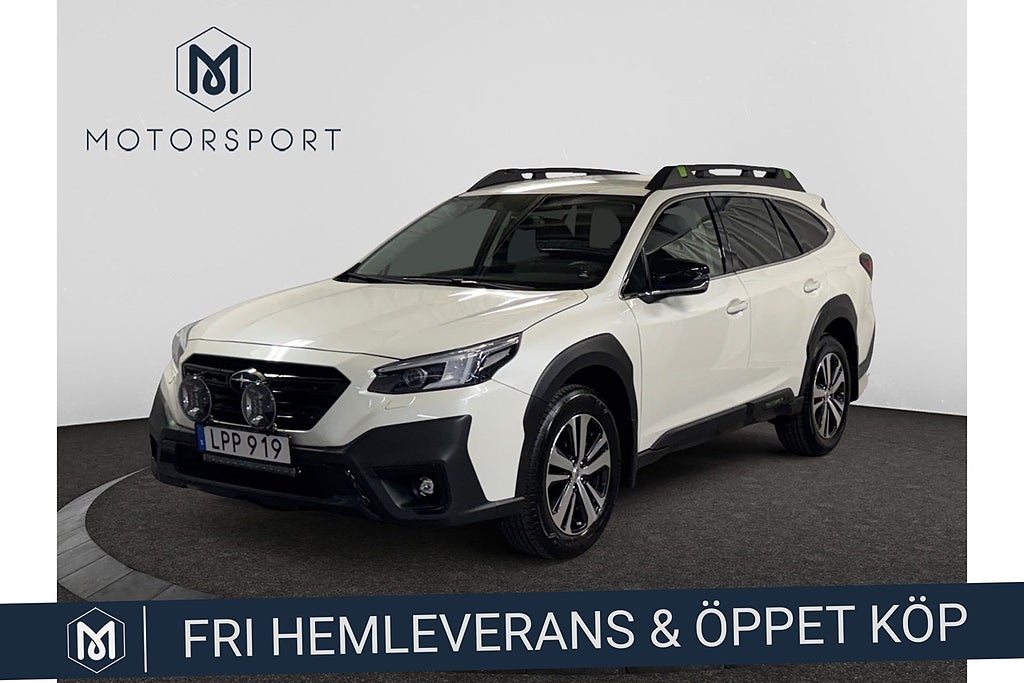 Subaru Outback 2.5 4WD XFuel Field LED-Ramp Dragkrok Låga Skatten