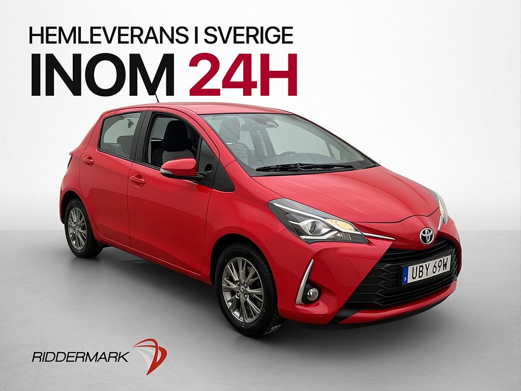 Toyota Yaris 1.5 VVT-iE 111hk Active Kamera Farthållare