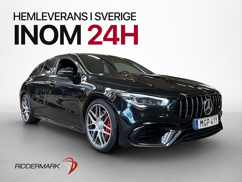 Mercedes-Benz CLA45 S AMG 4M 421hk Pano Burmester Nav Kamera