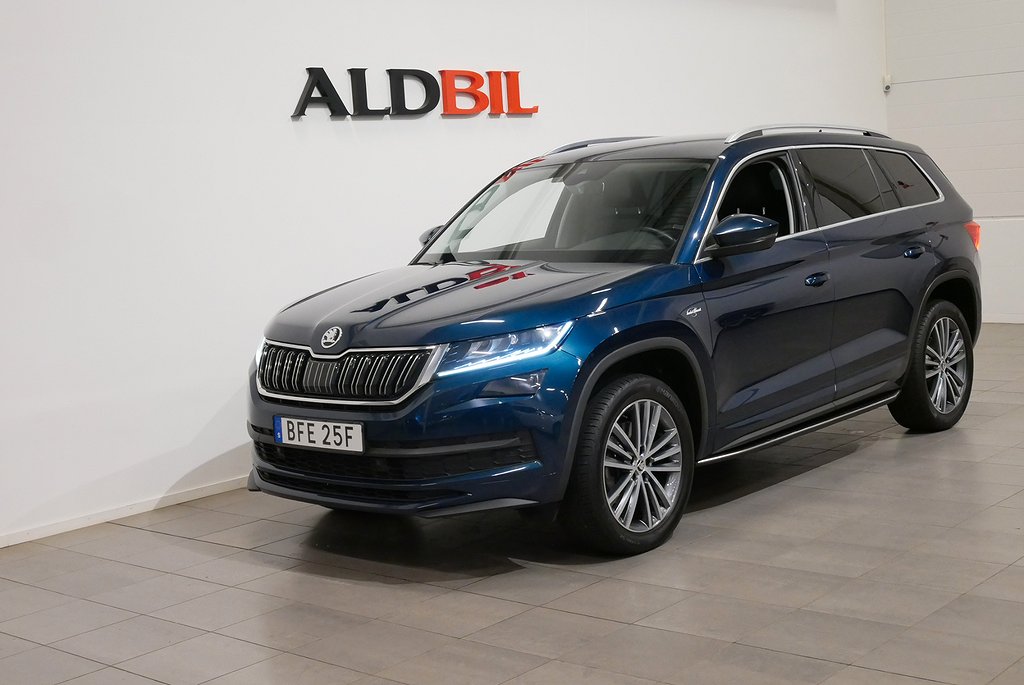 Skoda Kodiaq TDI 190hk 4x4 L&K DSG / Teknikpkt / Drag / Läder / Värm