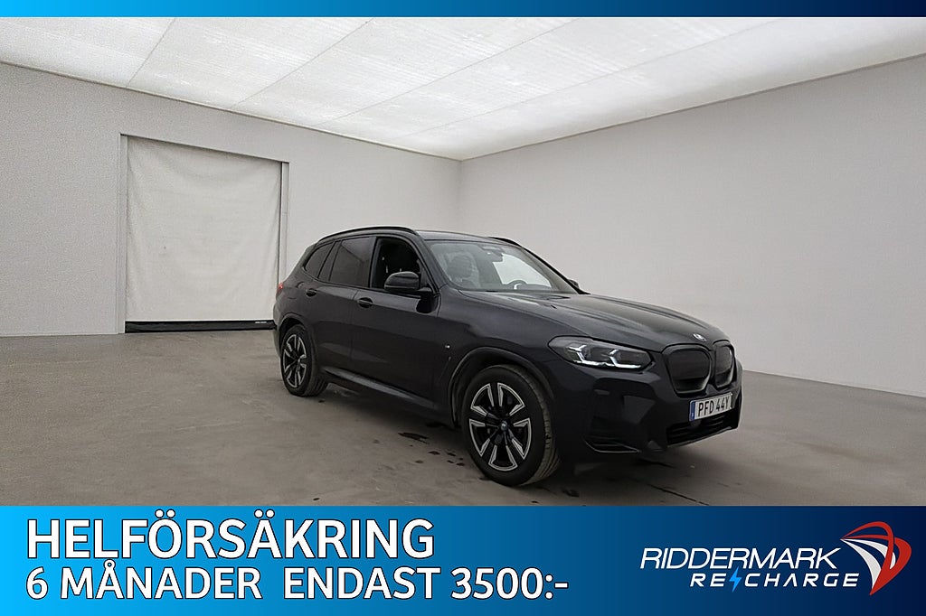 BMW iX3 286hk M Sport Pano Cockpit Kamera Skinn CarPlay Drag