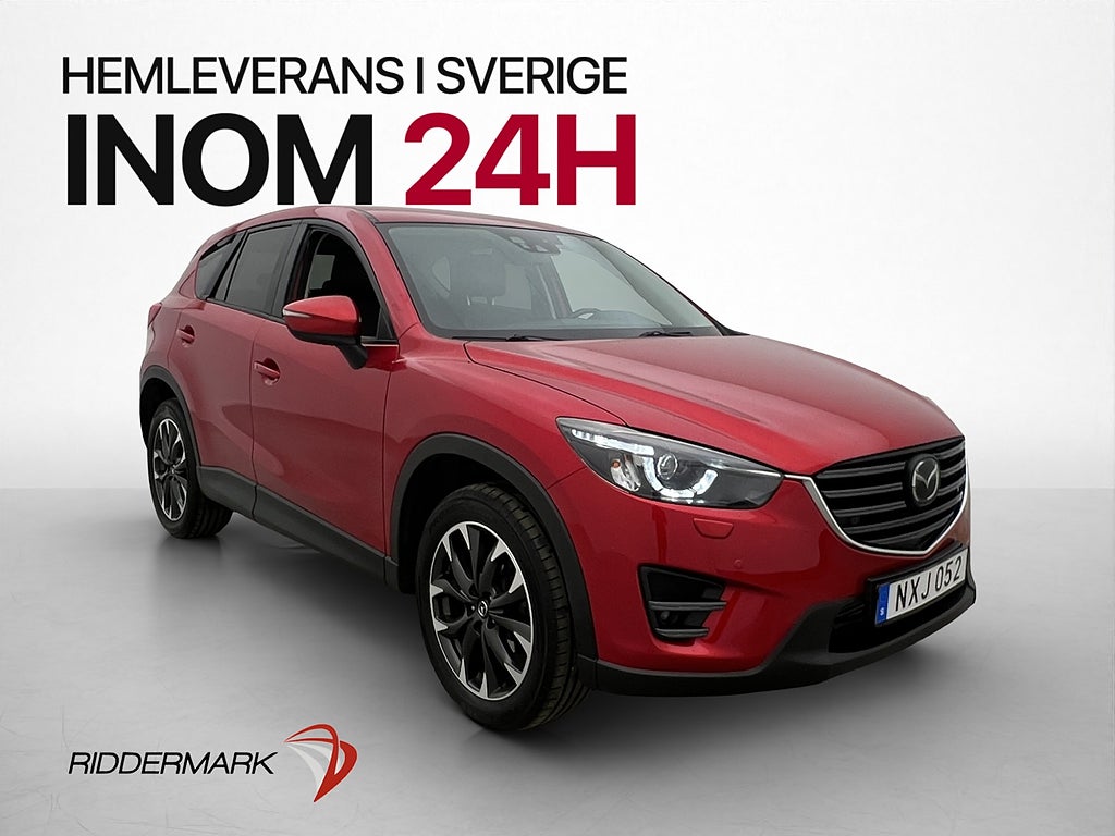 Mazda CX-5 2.2 SKYACTIV-D AWD Optimum BOSE Kamera Skinn Drag