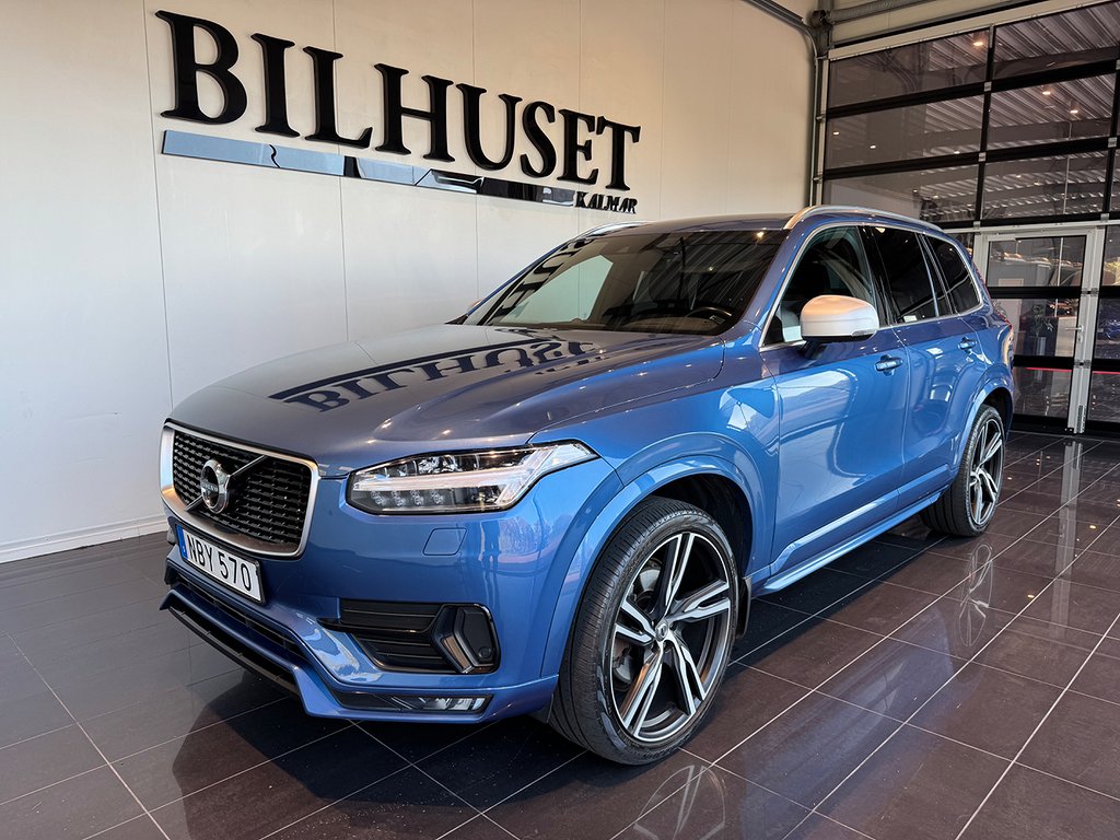 Volvo XC90 D5 AWD R-Design Luftfjädring 7-Sits