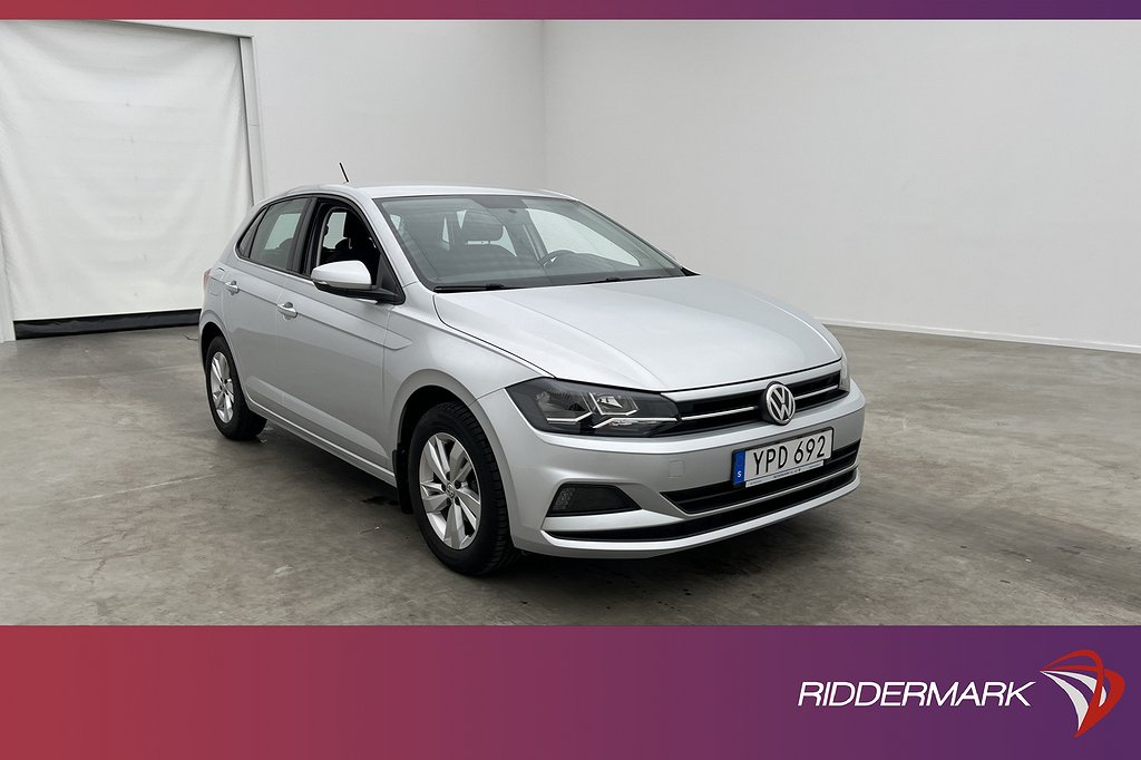 Volkswagen Polo 1.0 TSI 95hk Bluetooth Lågskatt 0.54L/Mil