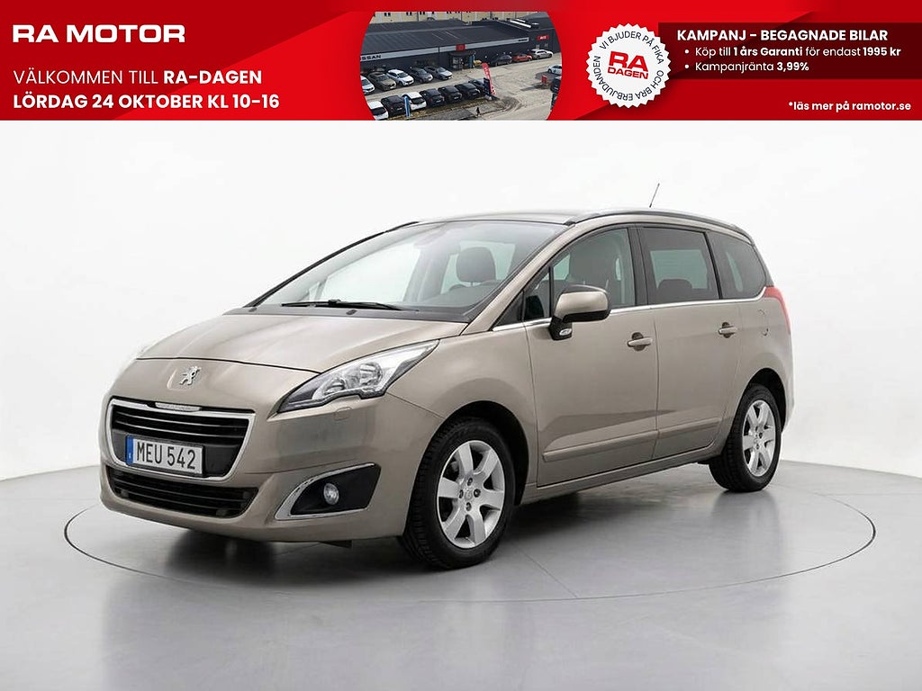 Peugeot 5008 1.2 PureTech 130hk | 7-sits | Farthållare 2015