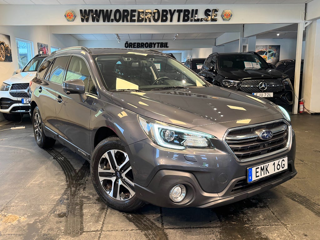 Subaru Outback 2.5 4WD Aut Drag B-kamera Dödavinkel M-värmare 175hk 