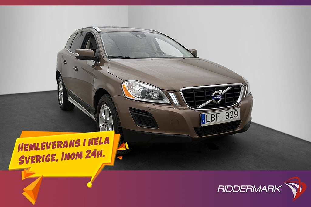 Volvo XC60 D3 AWD Summum Pano Värmare Läder Navi VOC