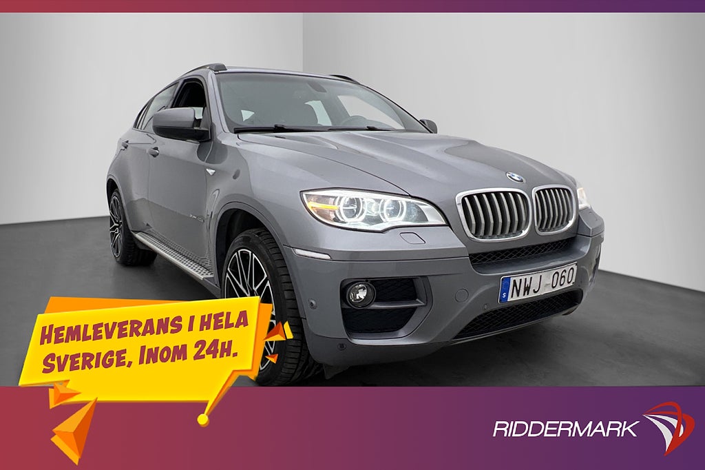BMW X6 XDrive40d 306hk M Sport Taklucka Navi Skinn  Drag