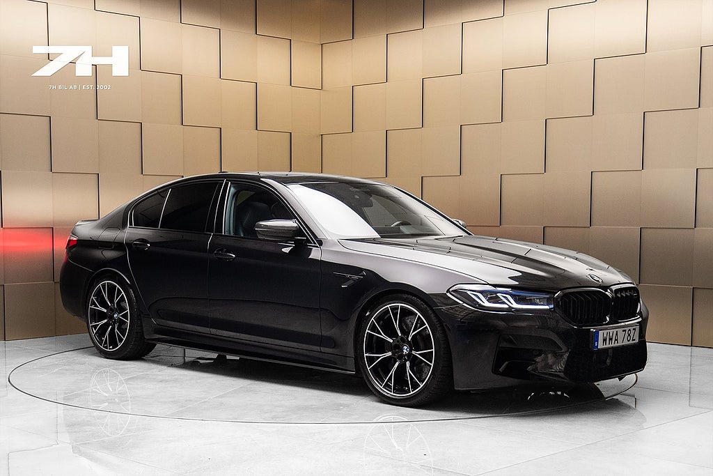 BMW M5 Competition Steptronic HuD Vent. Säten Laser Soft Close