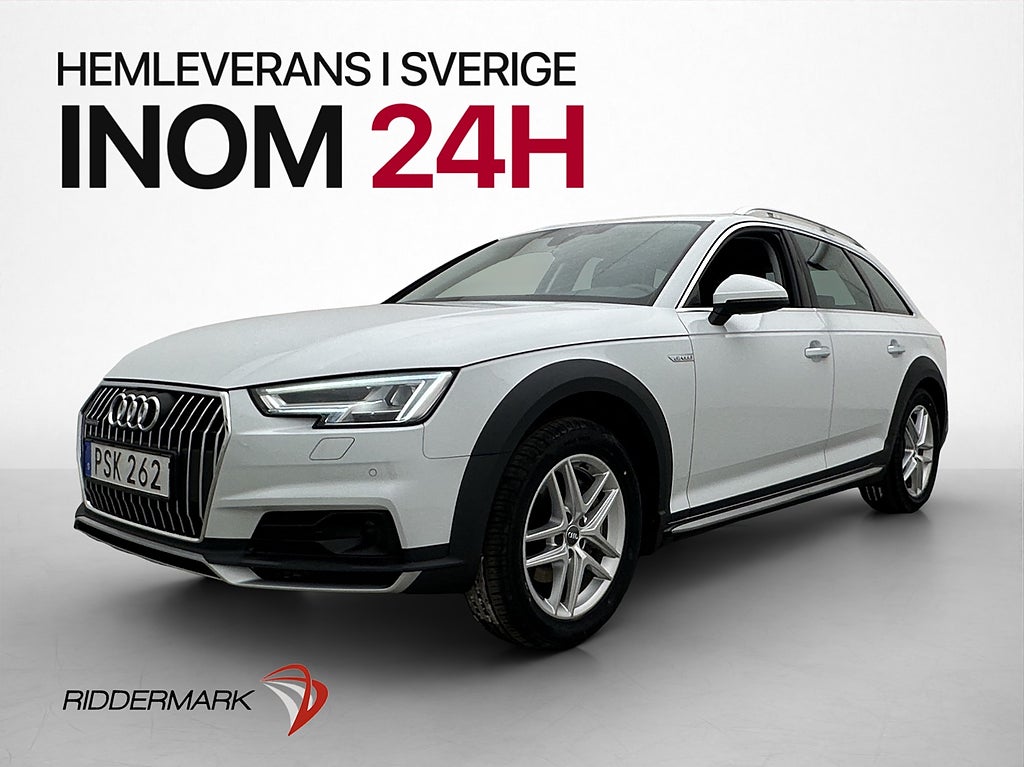 Audi A4 Allroad 2.0 TDI 190hk Quattro Värmare B-Kamera Drag