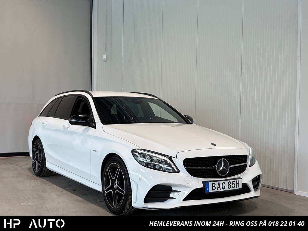 Mercedes-Benz C220 d 194hk AMG Night Edition Cockpit Drag B-Kam Burmester