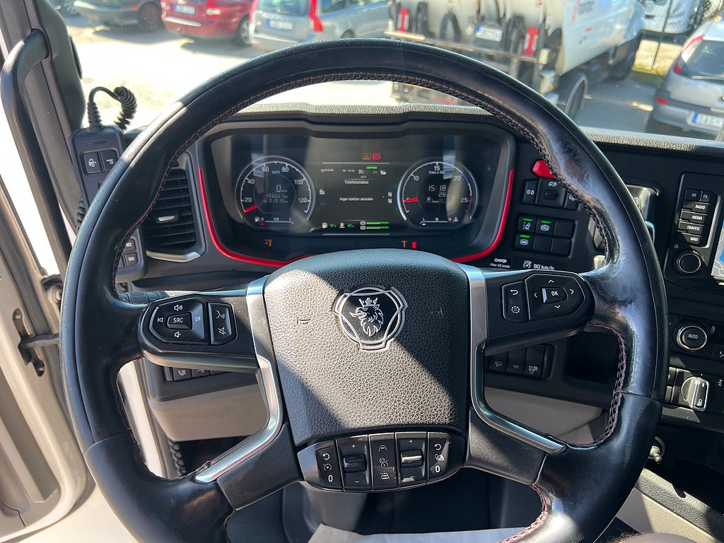Scania S730 V8 6x2 Dragbil, Hydraulik, Klädd inredning