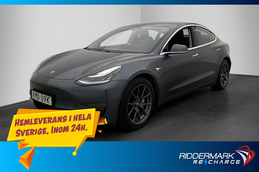 Tesla Model 3 Long Range AWD Autopilot Svensksåld