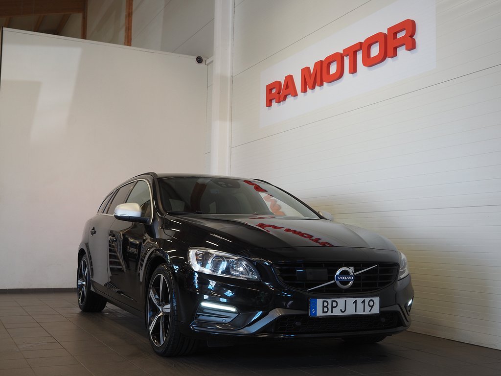 Volvo V60 D4 190hk Geartronic R-Design |Drag|Navi|Kamera| 2017