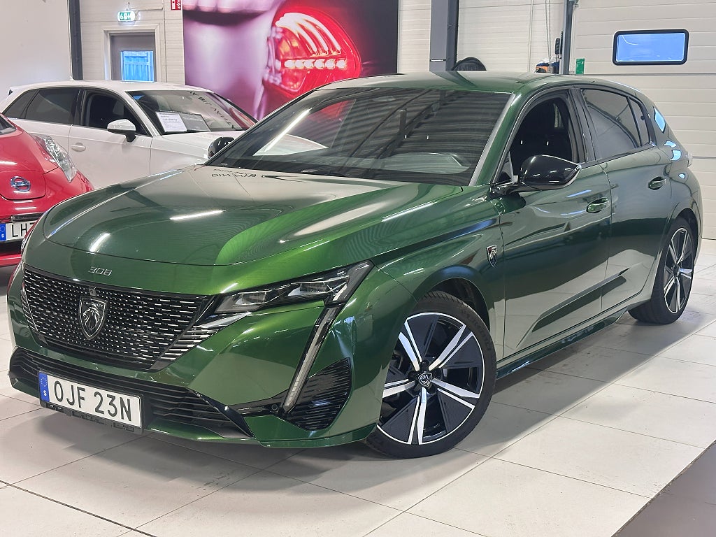 Peugeot 308 GT 1.2 PureTech 130HK EAT B-kamera, Navi