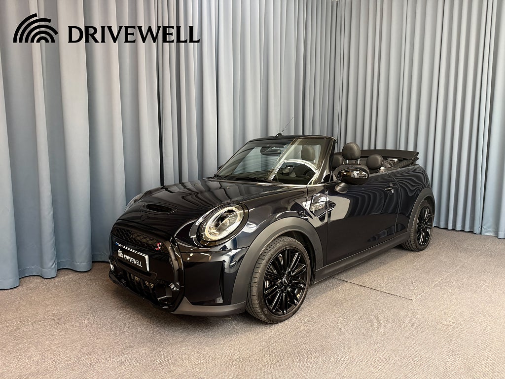 MINI Cooper S S Cabriolet 178hk - Läder / Carplay / LED