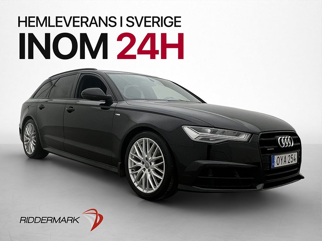 Audi A6 2.0 TDI Quattro S Line M&K-Värmare Halvskinn