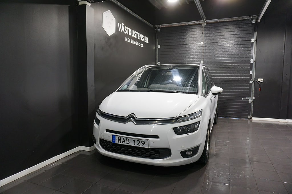 Citroën Grand C4 Picasso 1.6 BlueHDi EAT, 7-Sits, 2 Brukare, Navi, B-Kam 120hk