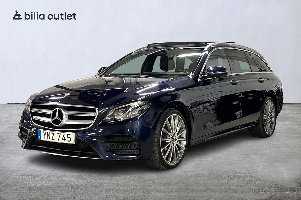 Mercedes-Benz E 400 T 4MATIC AMG Sky 333hk Panorama Drag Burmester 360°