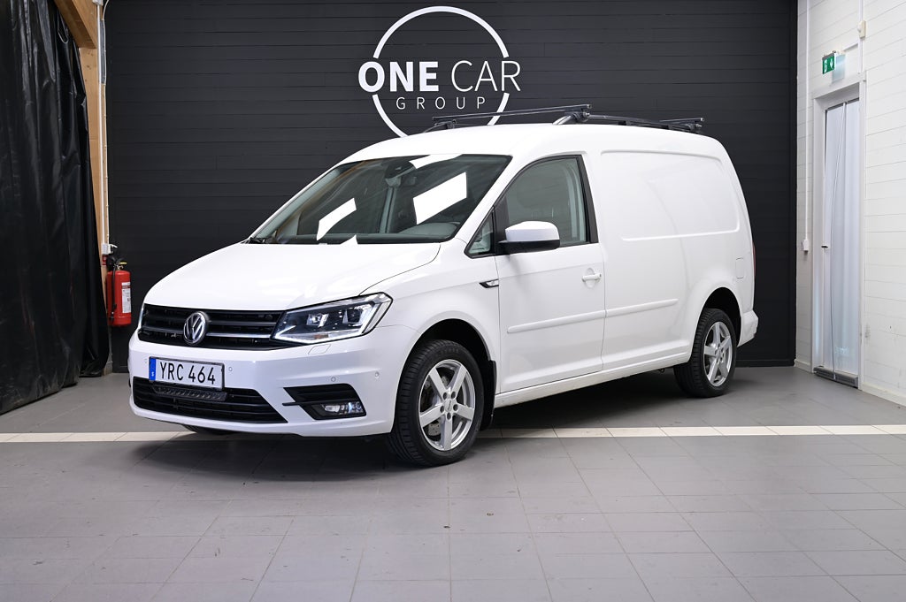 Volkswagen Caddy Maxi 2.0 TDI 4Motion MOMS Skinn Kamera GPS D-Värm 150hk