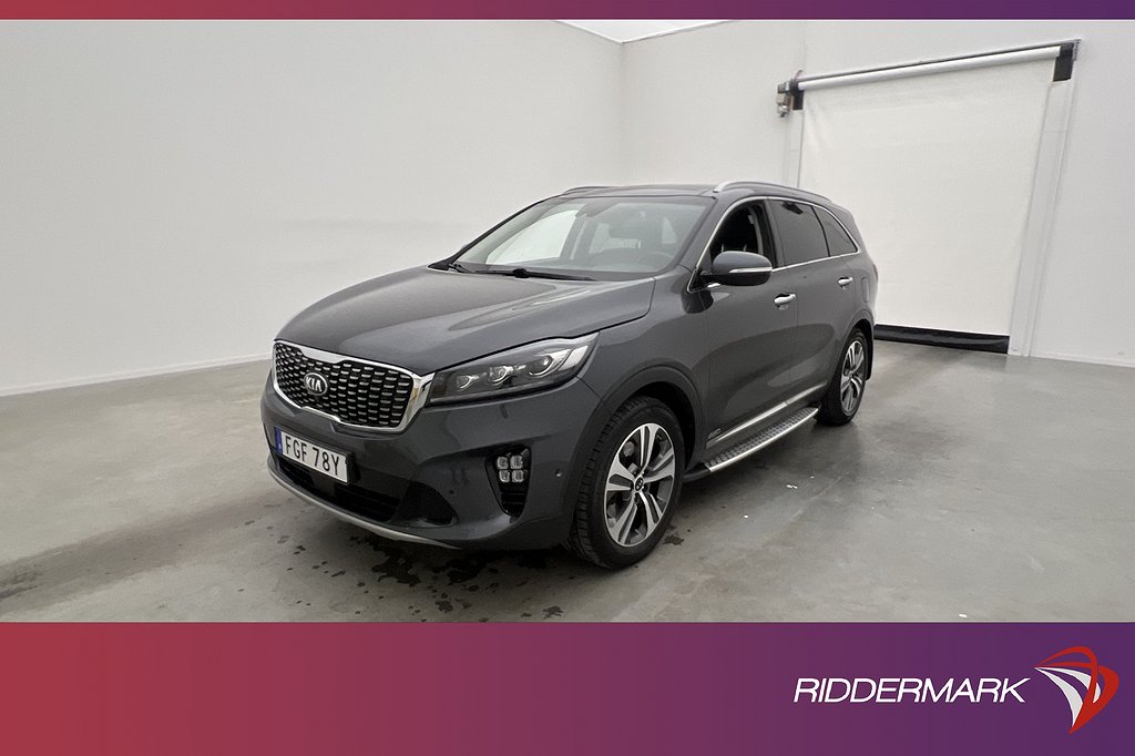 Kia Sorento AWD GT-Line 7-Sits Värm Pano H/K HUD 360° Drag