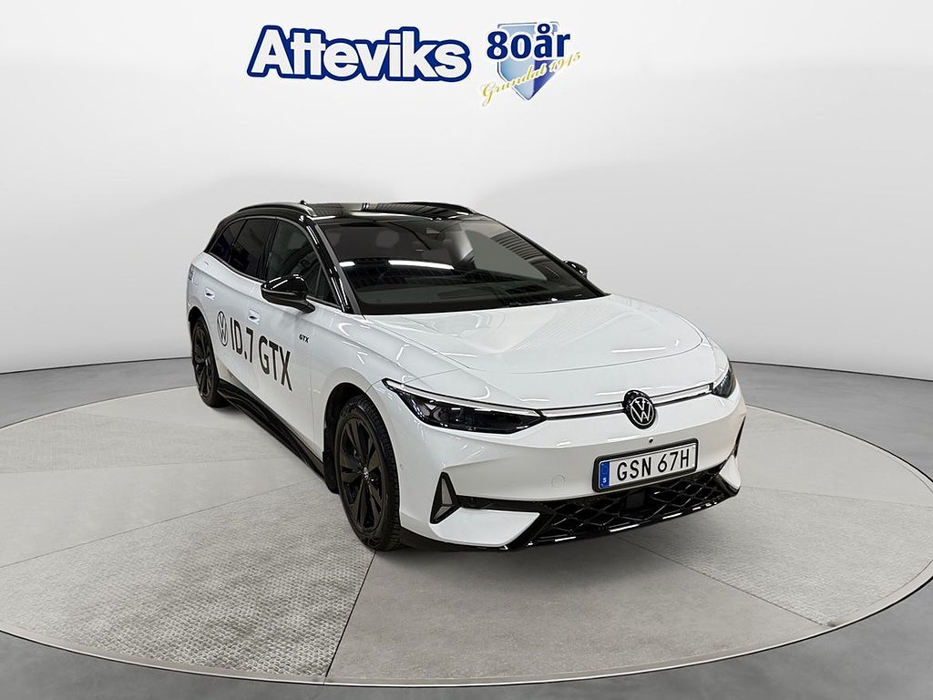 Volkswagen ID.7 GTX Tourer 86Kwh 340hk Edition/Drag/360