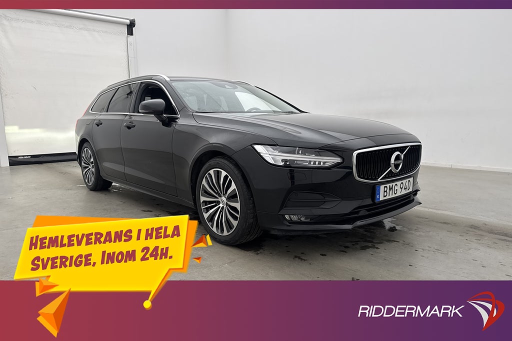 Volvo V90 D4 AWD Advanced Värmare Navi Rattvärme Sensorer