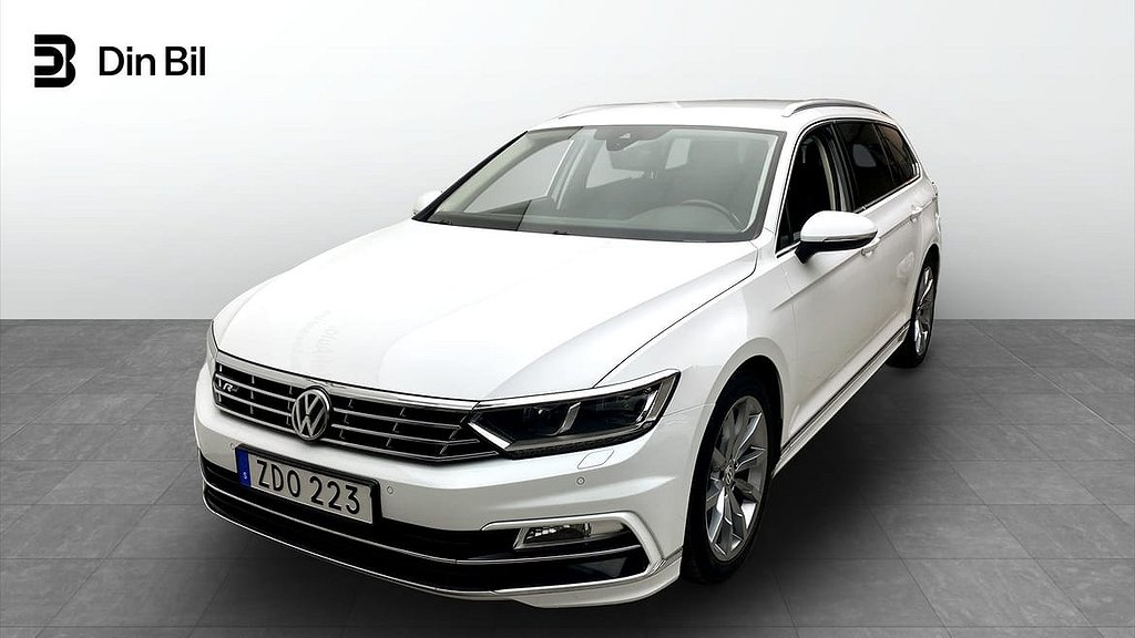 Volkswagen Passat Sportscombi TDI 190 DSG 4M  R-Line/P-värmare/Drag