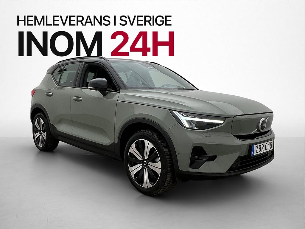 Volvo XC40 Recharge Single Motor Ultimate Pano H/K 360° Värm