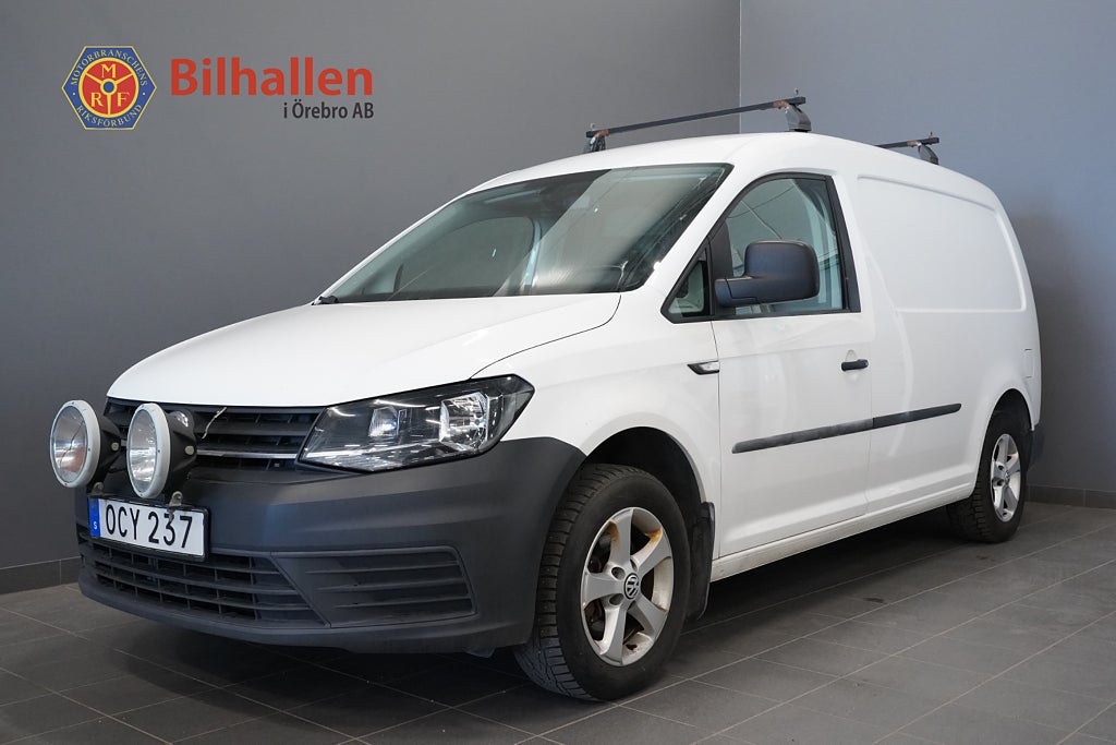 Volkswagen Caddy Maxi 2.0 TDI BlueMotion Dragkrok Kamera Värmare 