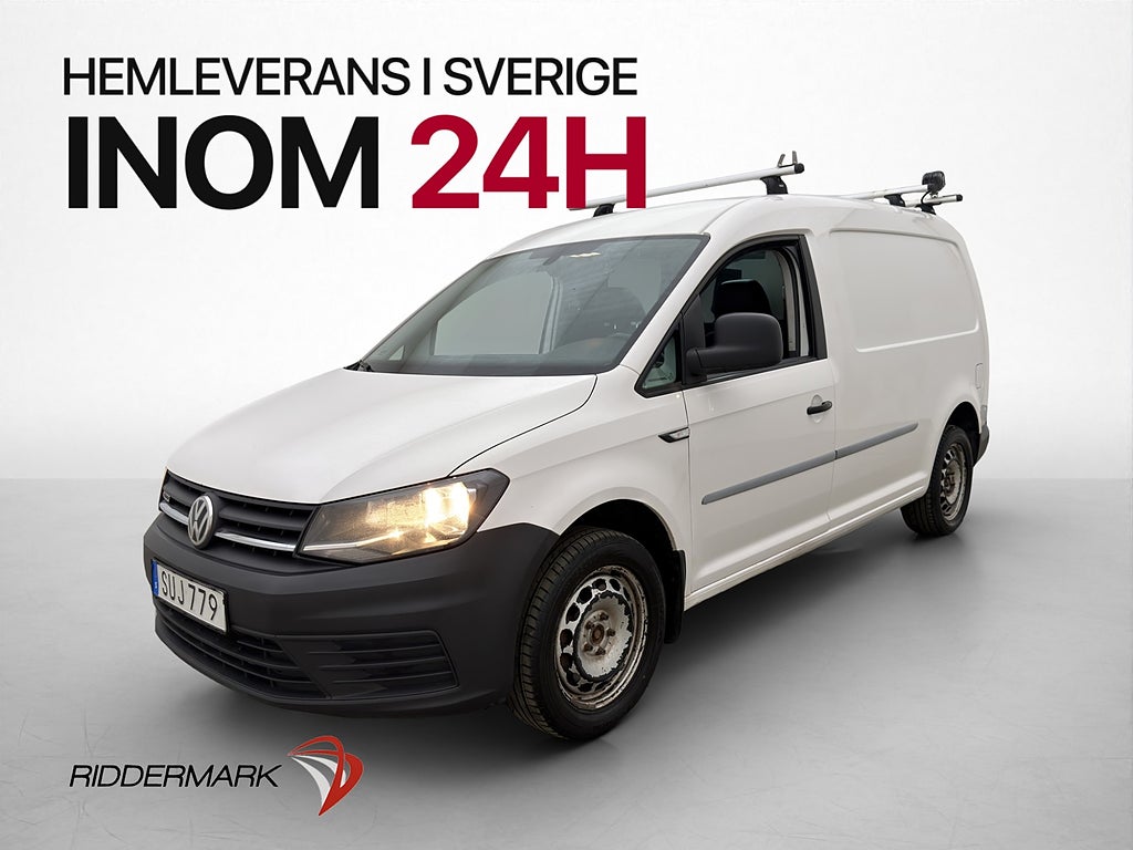 Volkswagen Caddy Maxi 4M 122hk Värmare Dragkrok PDC V-Inredd