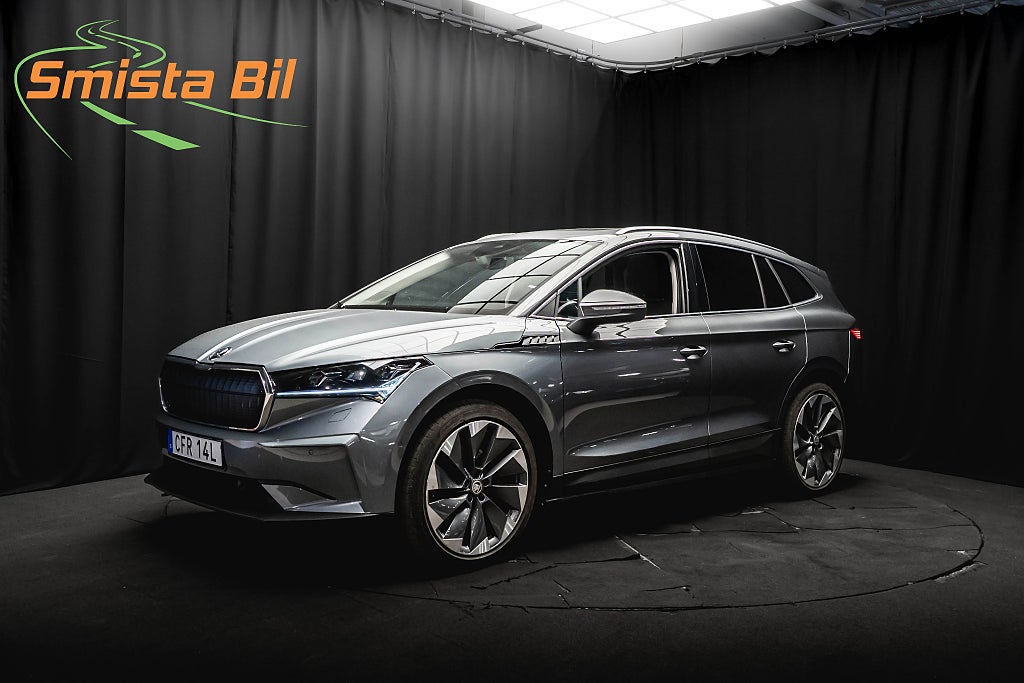 Skoda Enyaq iV 80x PANORAMA LÄDER 21' DRAG BATTERITEST MOMS 265hk