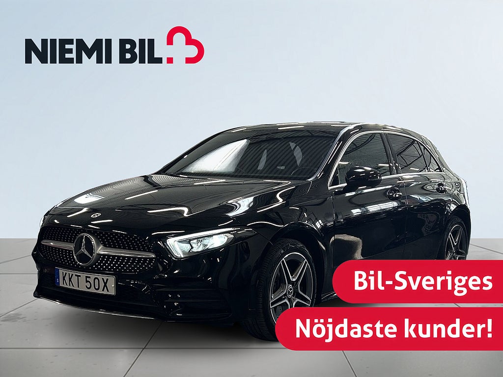 Mercedes-Benz A 250 e 8G-DCT AMG S&V-hjul/Kamera/Cockpit/BT/Alcantara