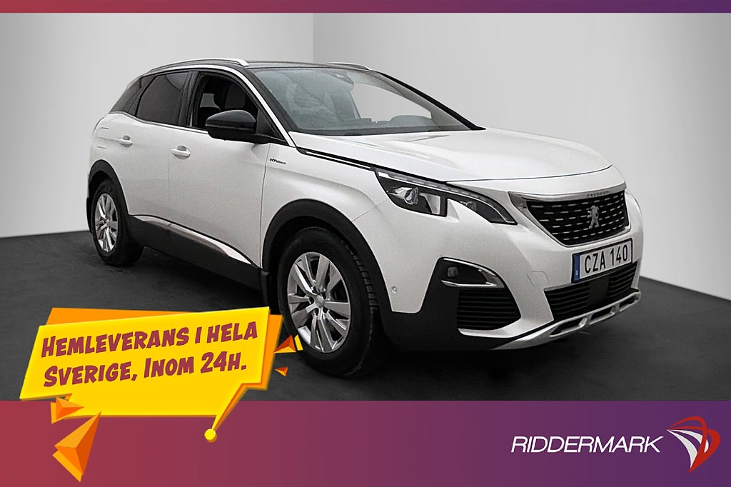 Peugeot 3008 GT HYBRID4 Värmare Kamera CarPlay Drag