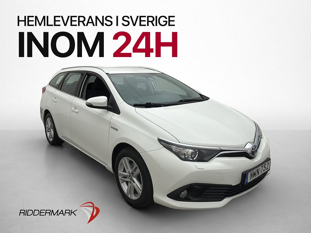 Toyota Auris Touring Hybrid Active M/K-Värm Kamera Bluetooth