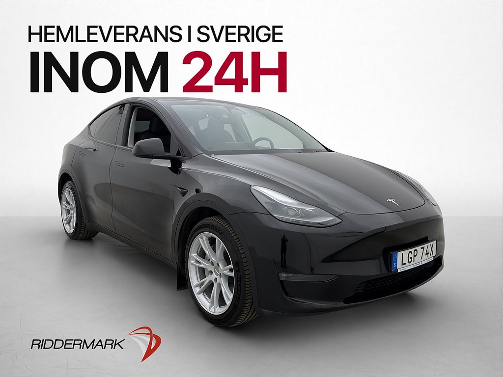 Tesla Model Y Longe Range 514hk AWD Dragkrok Autopilot MOMS
