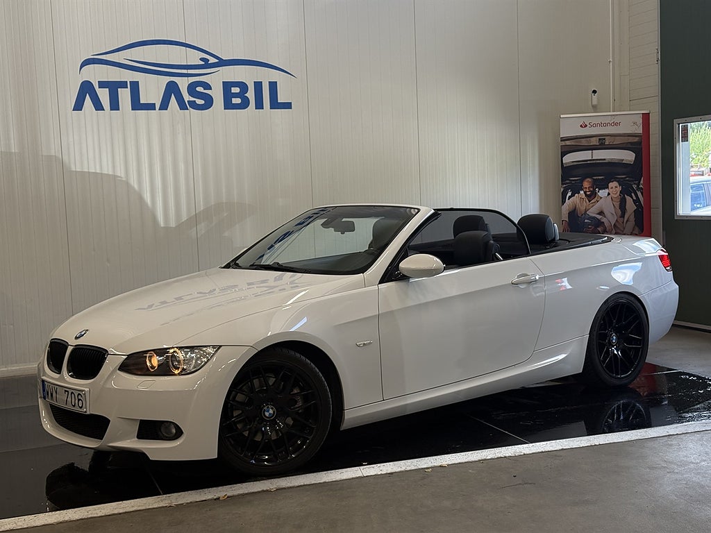 BMW 325I Convertible Auto 218hk M Sport NyServad Lågmilad E-stol