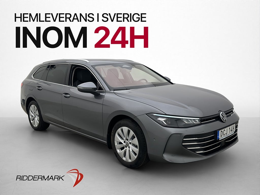 Volkswagen Passat eHybrid 204hk Business Värm Kamera Drag