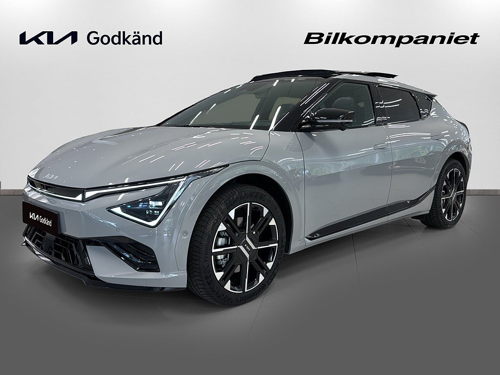 Kia EV6 54.6mil 325hk AWD GT-Line Sollucka Drag KIA Godkänd