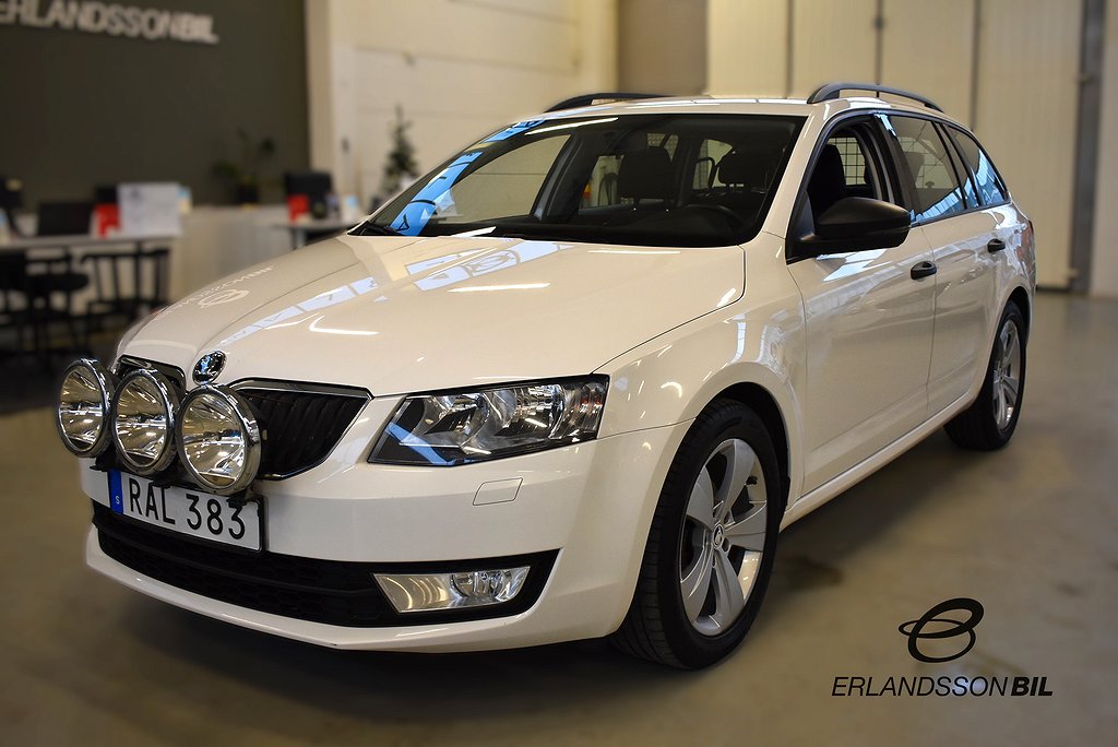 Skoda Octavia Kombi 1.6 TDI Euro 6 DRAGKROK NY BES P-SENS