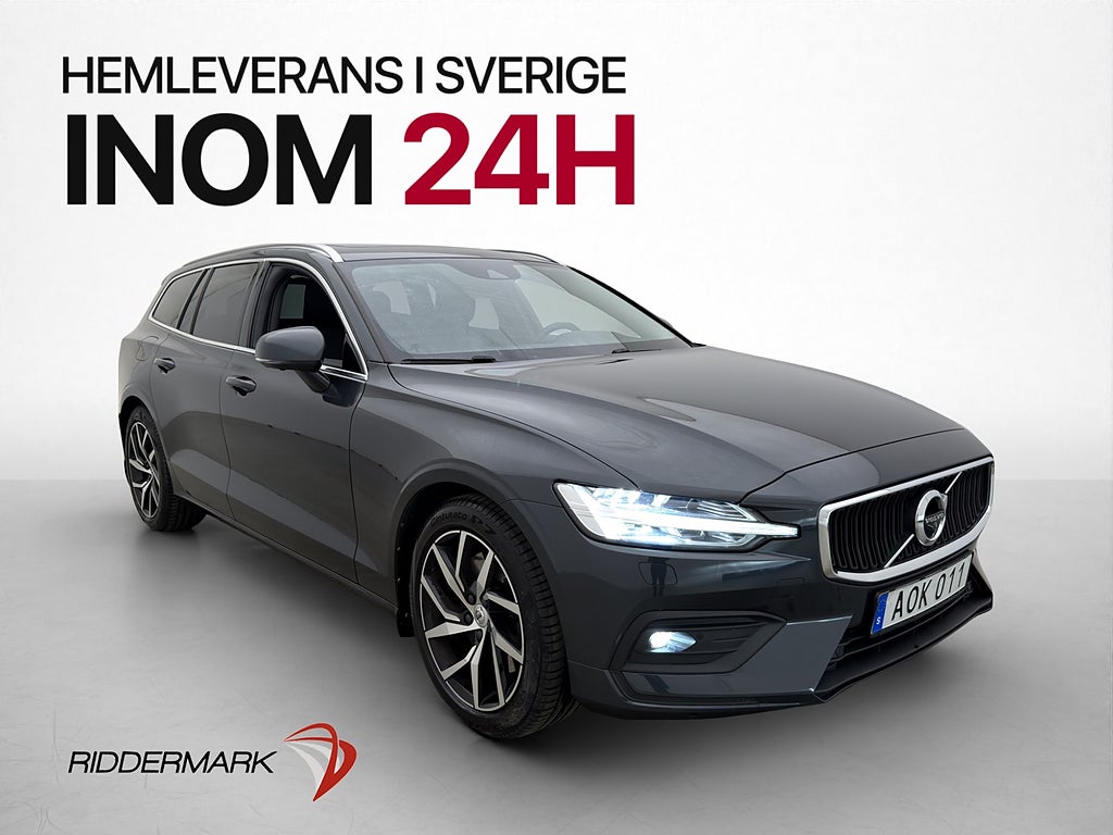 Volvo V60 T5 250hk Momentum Drag Pano 360°Kamera VoC H/K