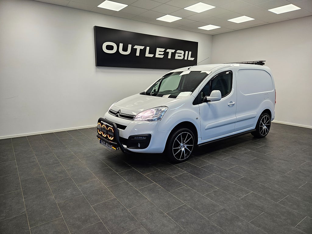 Citroën Berlingo Van 1.6 BlueHDi 100hk Manuell Frontbåge Extraljus PDC D