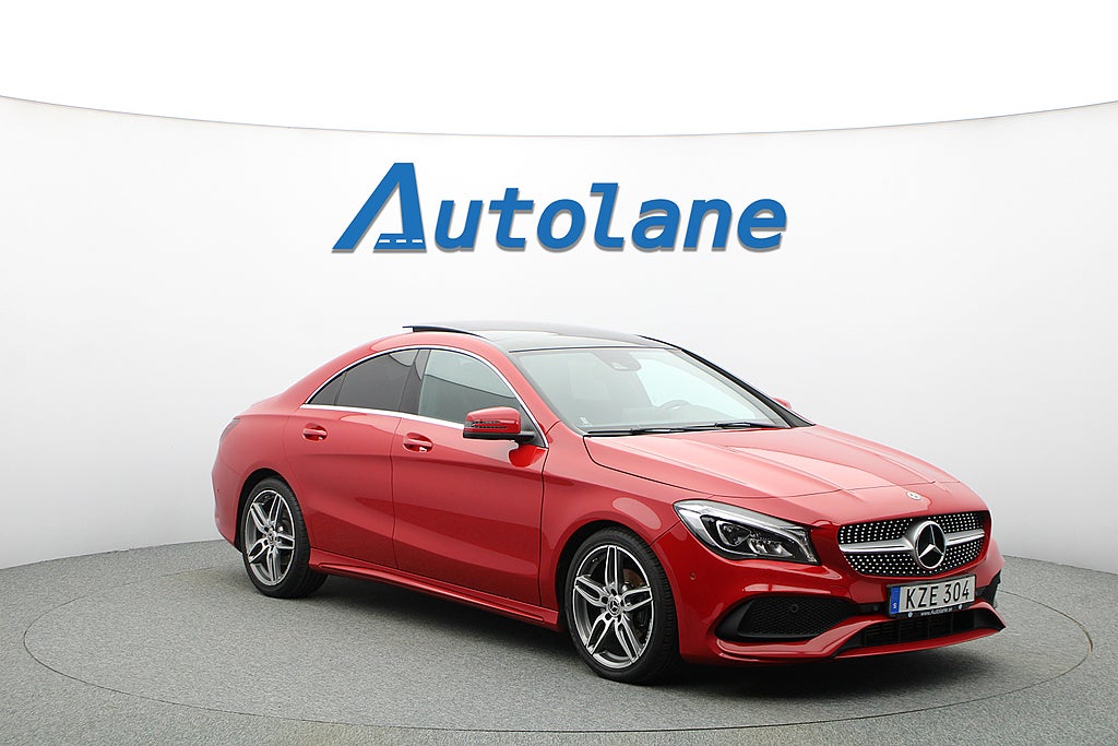 Mercedes-Benz CLA 200 Coupé AMG, Panorama, Kamera 156hk