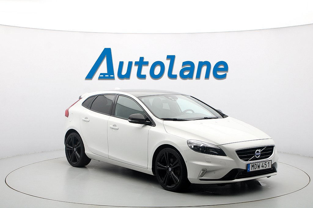 Volvo V40 T5 Carbon Edition, H/K, Paddlar, VOC 245hk