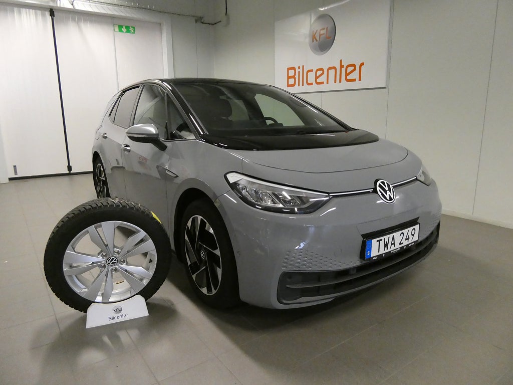 Volkswagen ID.3 Pro Performance Värmare-Kamera-Navi-Carplay-SoV