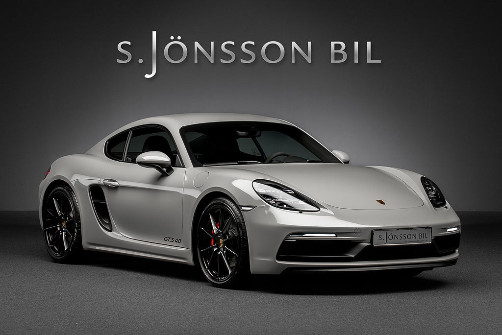 Porsche 718 Cayman GTS 4.0 / 1 Ägare / 18-vägs