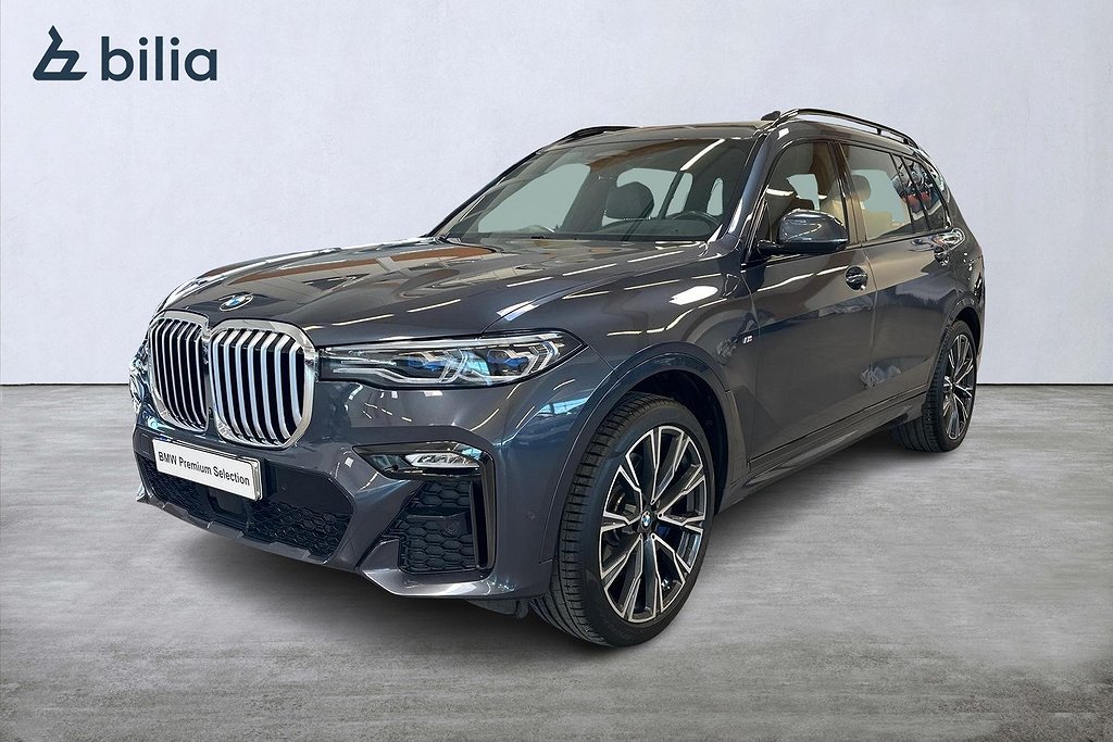 BMW X7 xDrive40i M Sport Värmare Laser Sky Lounge H|K Drag 